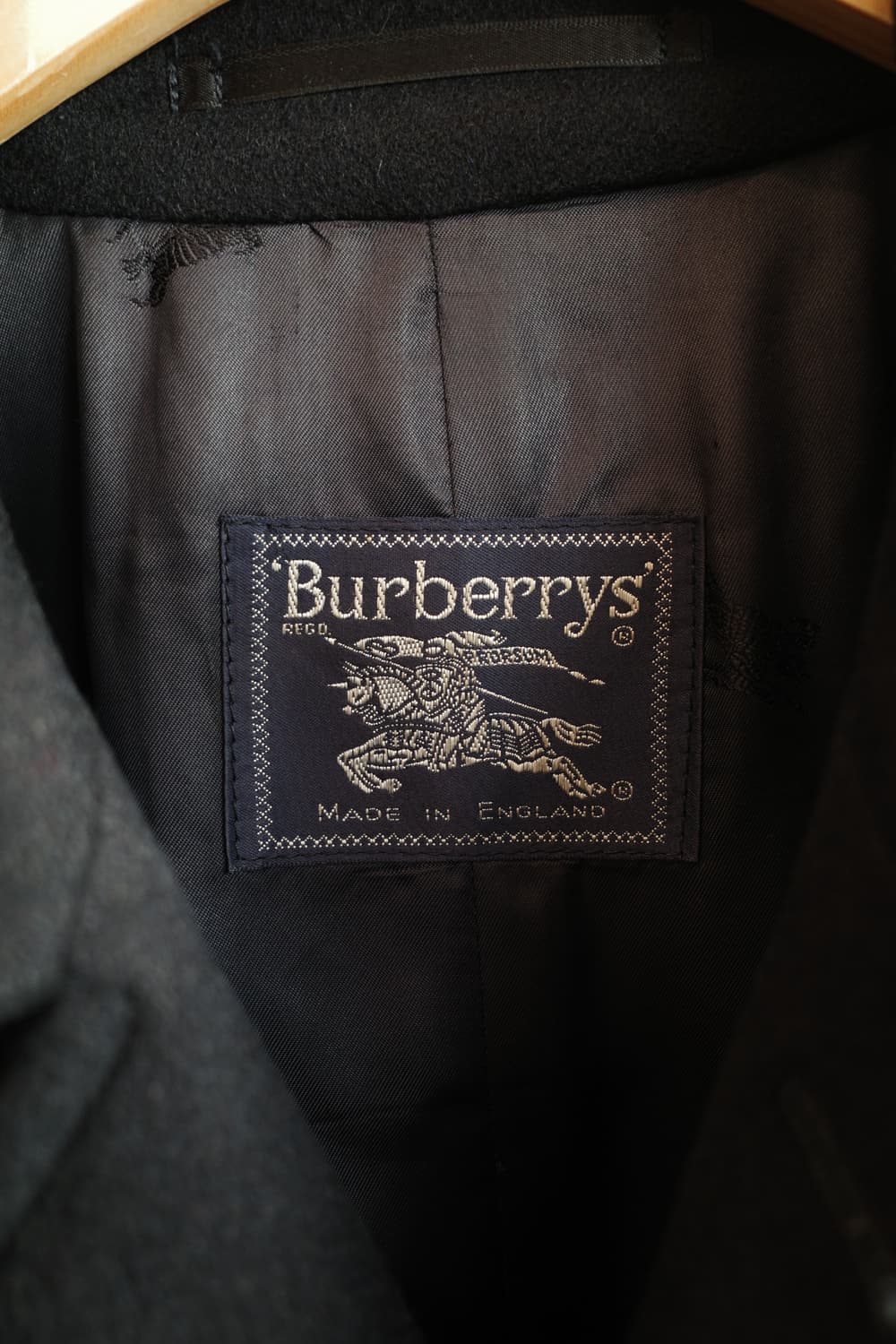 90s Burberry 빈티지 울 코트 (MADE IN ENGLAND) 상품이미지3