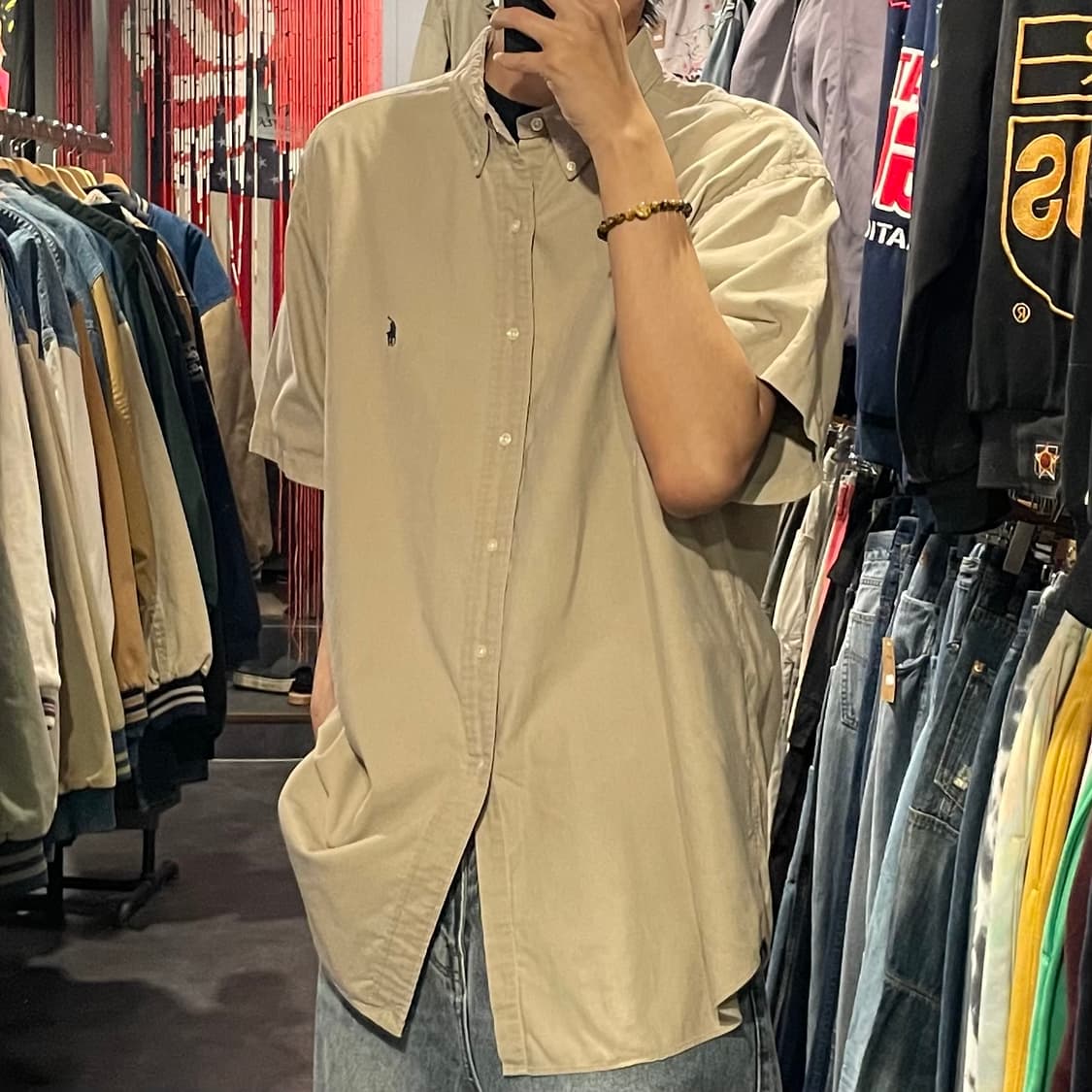 [IM] Polo 폴로 베이지 반팔셔츠 상품이미지6