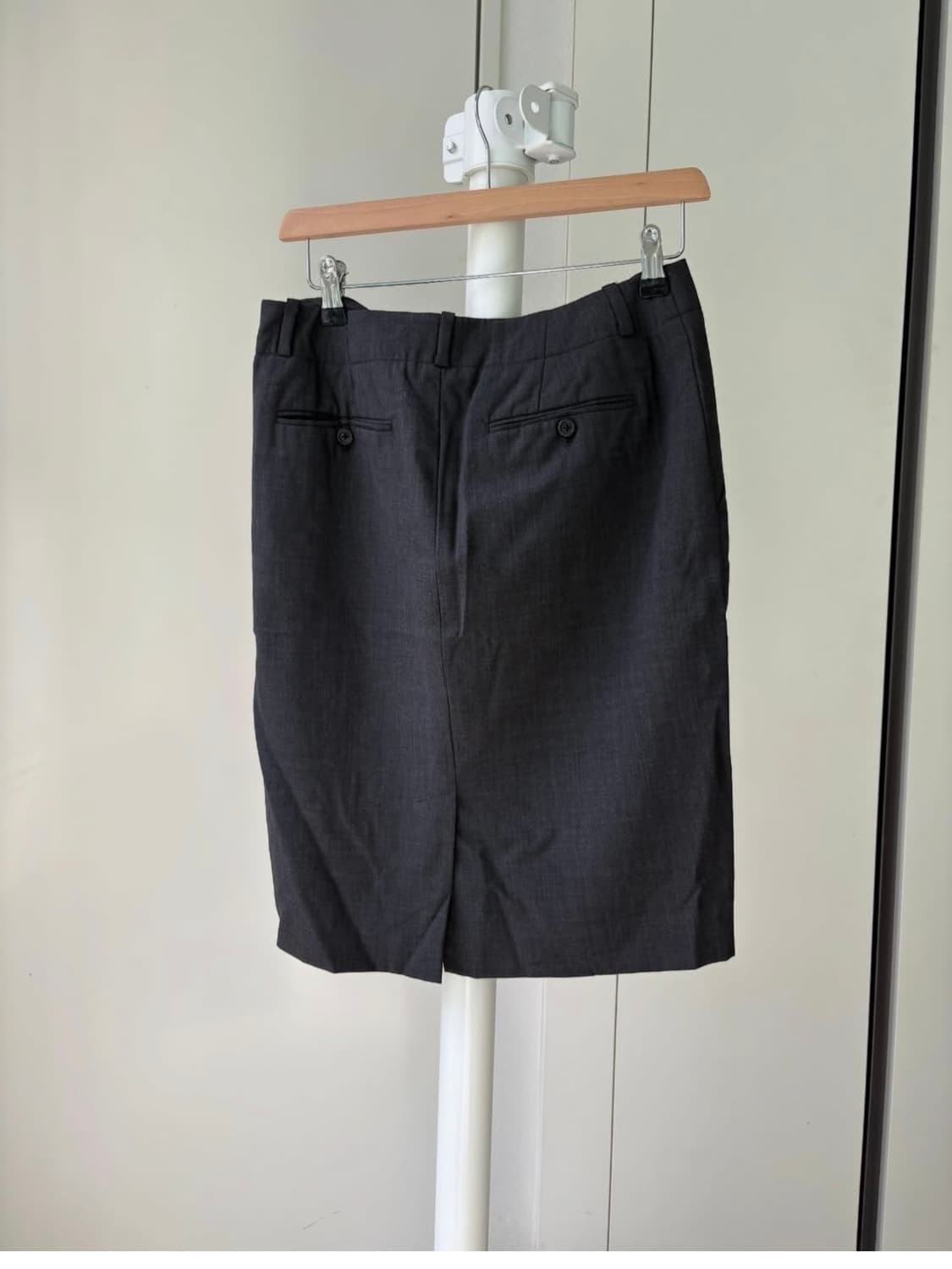 Ralph Lauren Charcoal Midi Skirt 상품이미지7
