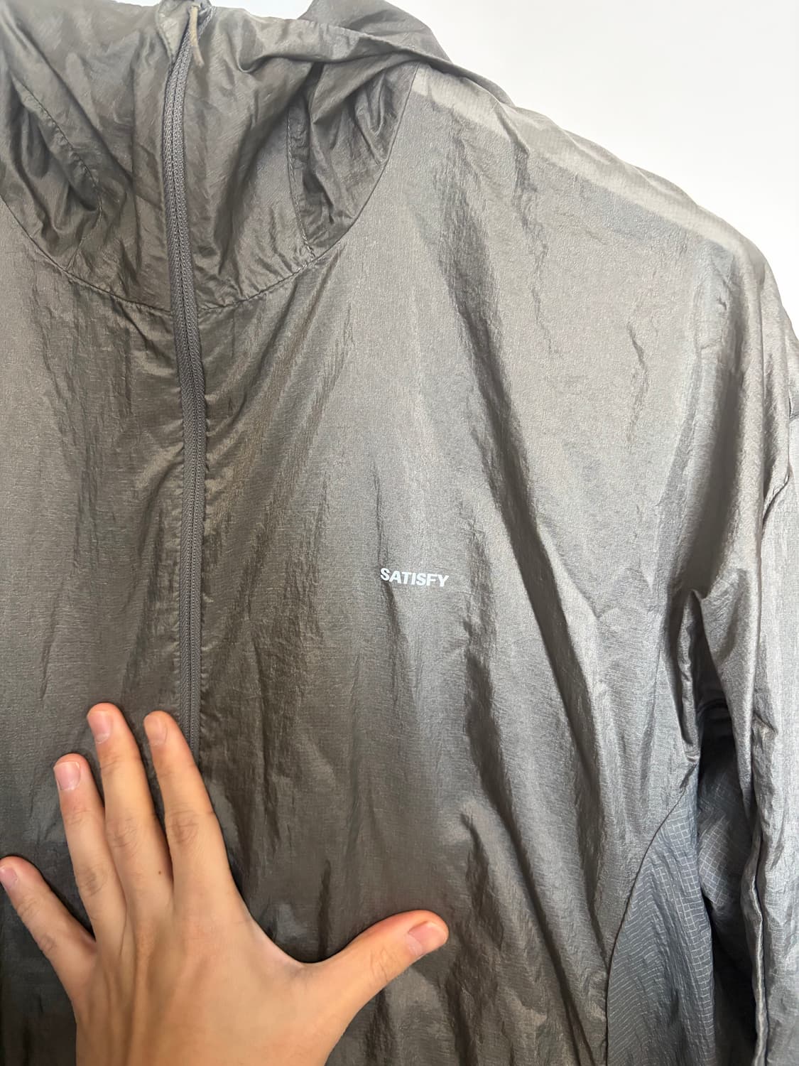 [M] 새티스파이 퍼텍스 다이아몬드 퓨즈 바람막이 쉐도우 상품이미지2