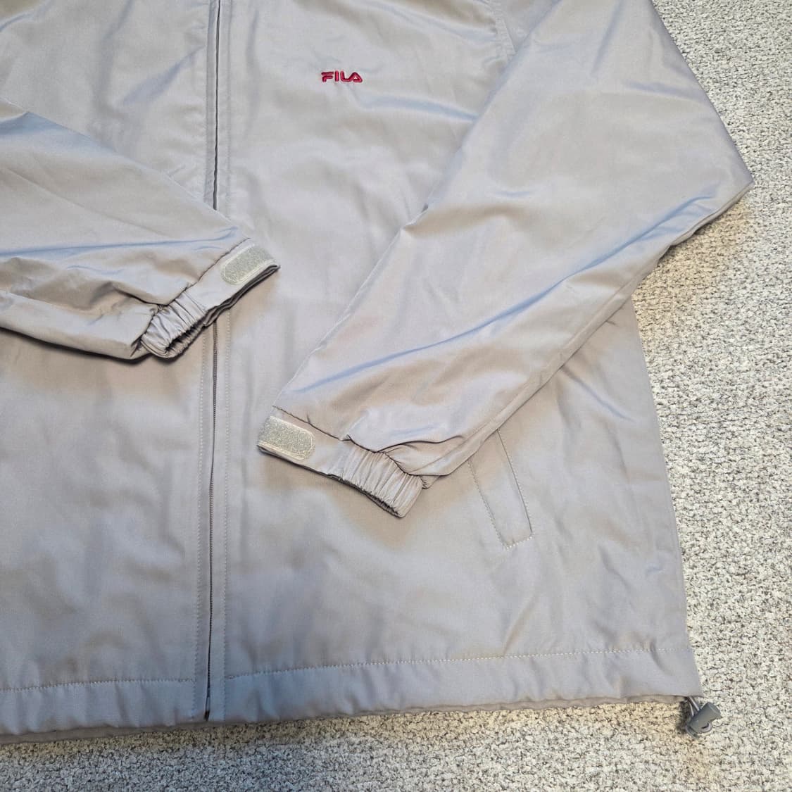 Fila 휠라 그레이 바람막이 자켓 L(100) 상품이미지3