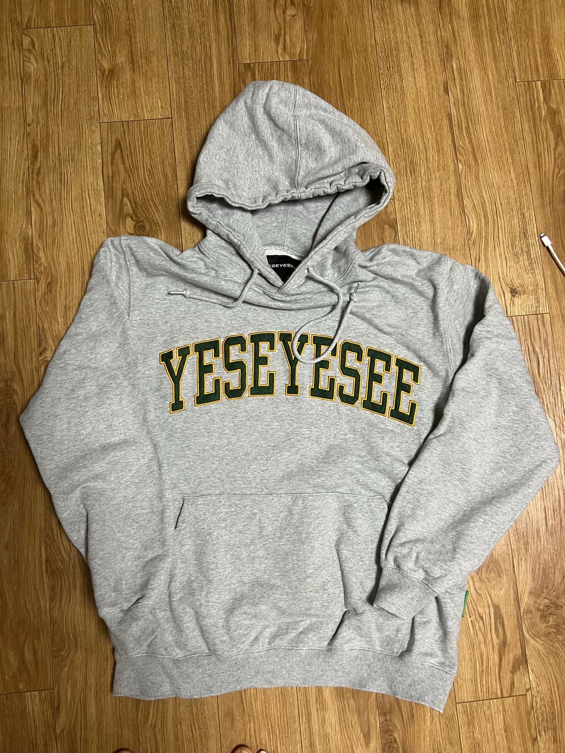 예스아이시 로고 후드티 상품이미지1