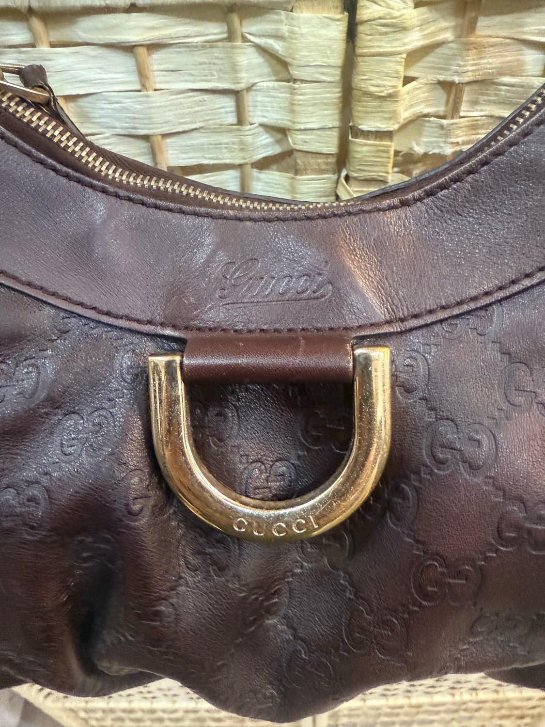 정품 구찌 시마 D링 숄더백 팝니다 상품이미지2