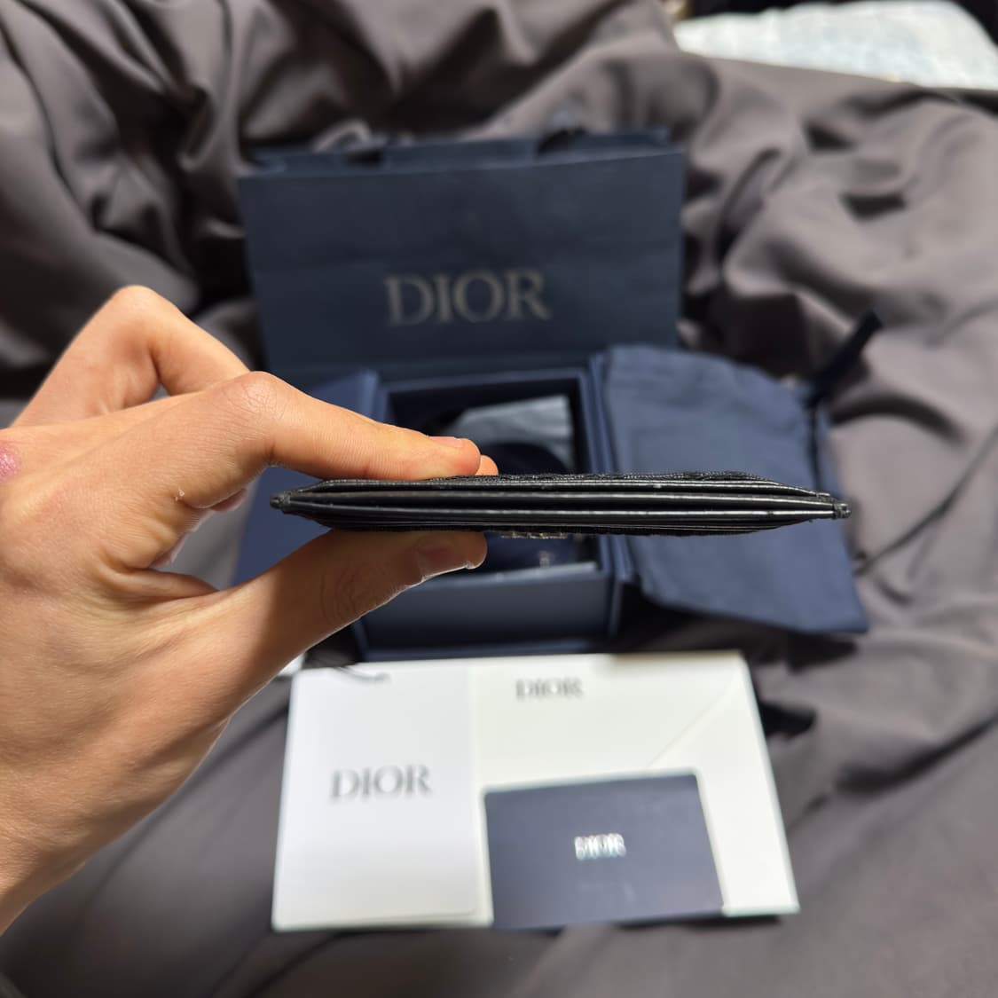 [S급/풀구성] 디올 오블리크 카드지갑 상품이미지3