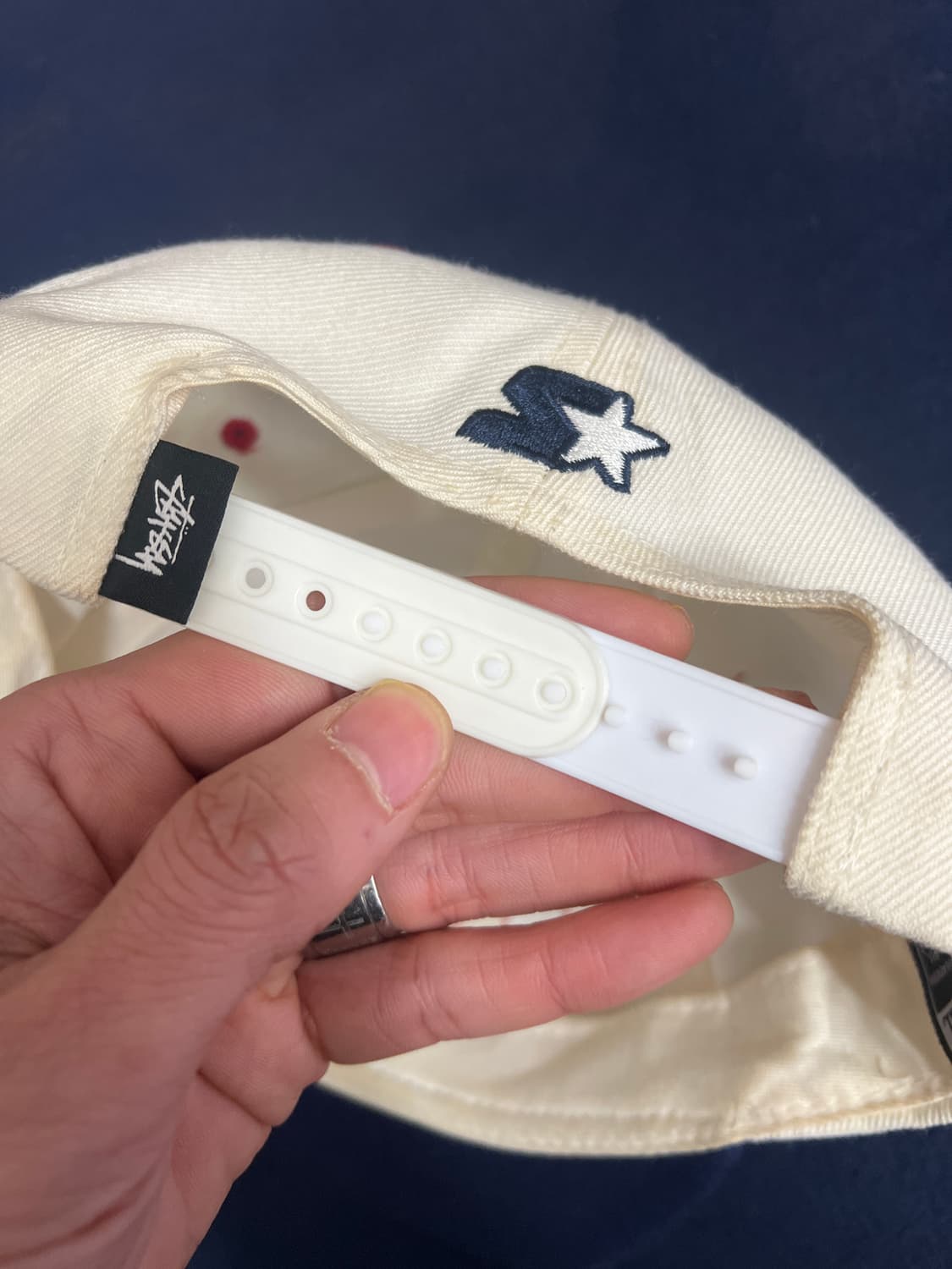 스타터 x 스투시 USA 팀 빈티지 스냅백 모자 상품이미지6