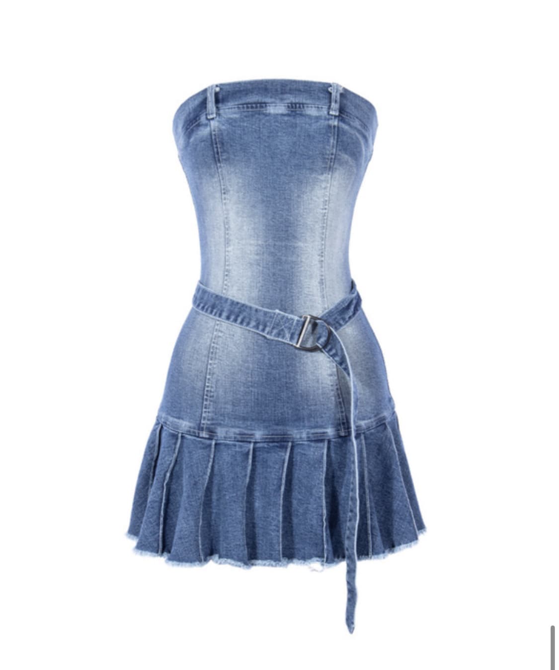 어나더에이 데님 원피스 M 상품이미지1