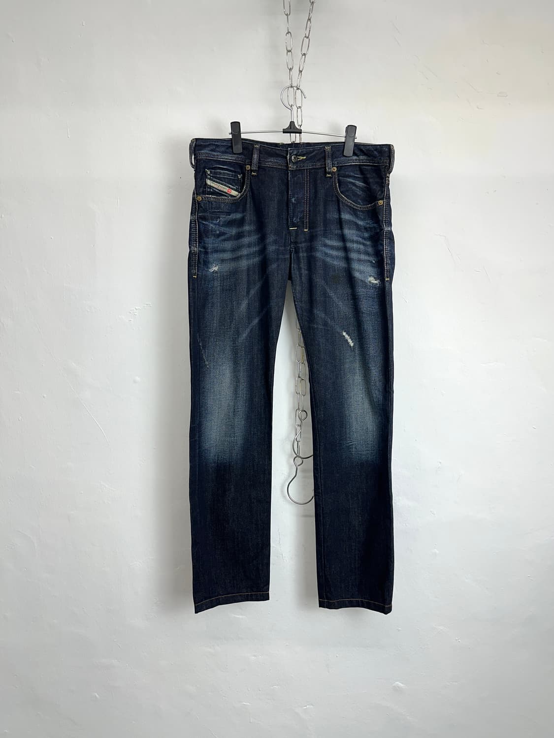 Diesel Faded Indigo Wash Denim 상품이미지4