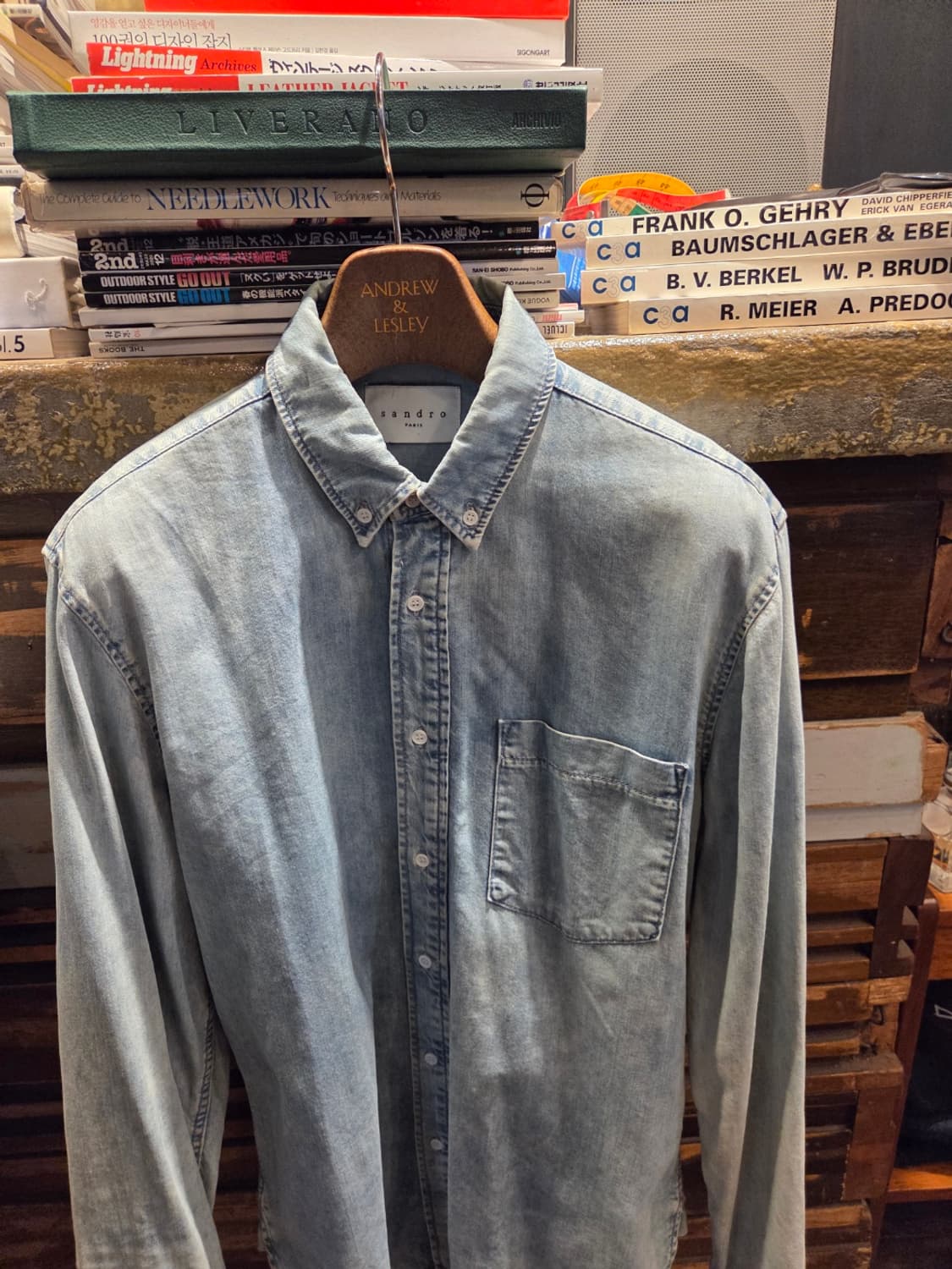 산드로 버튼다운셔츠  상품이미지6