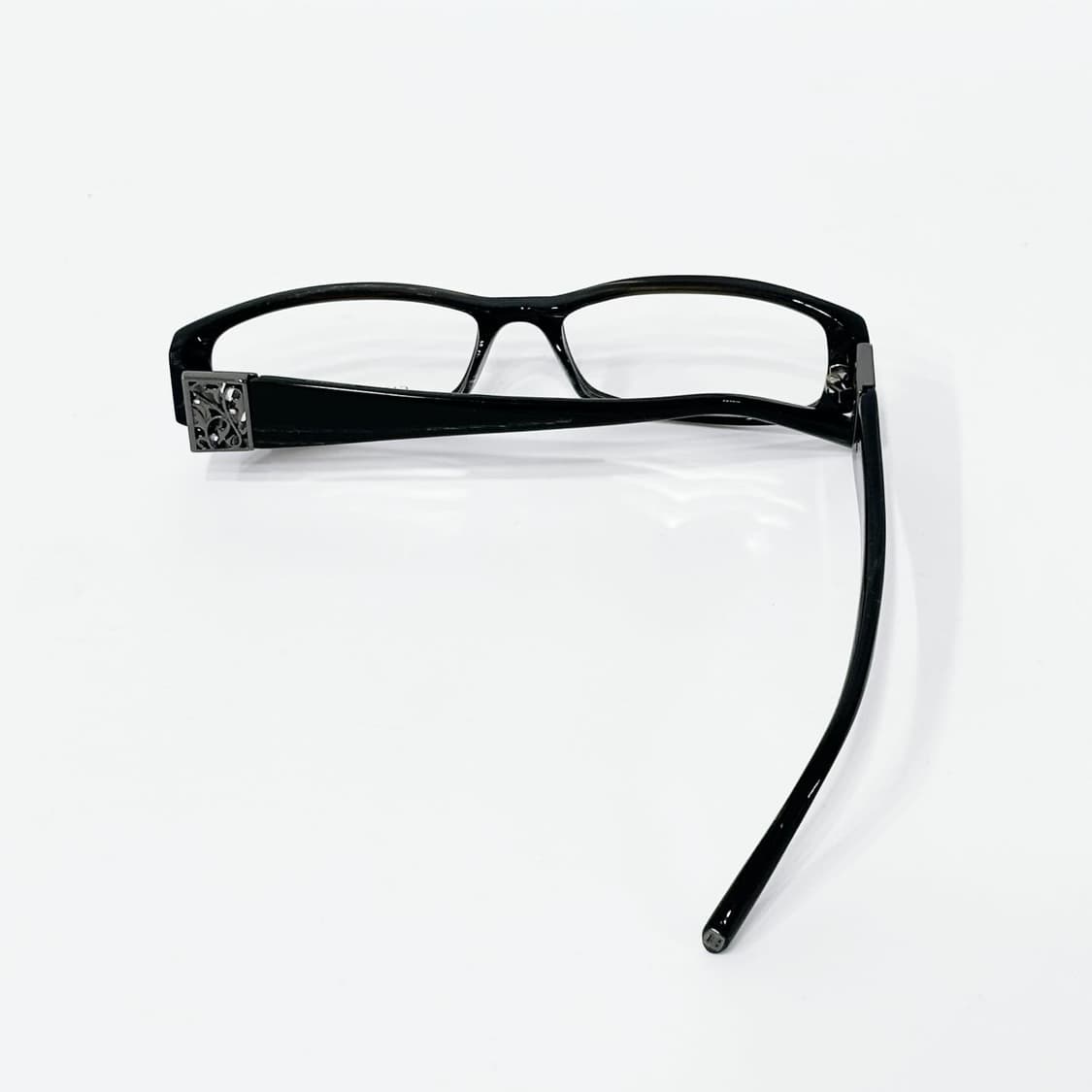 CAROLINA HERRERA 블랙 뿔테 데드스탁 빈티지안경 상품이미지3