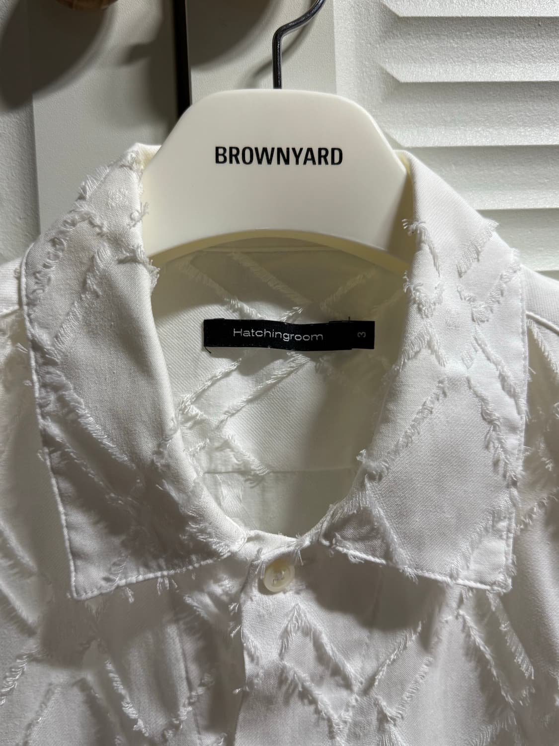 해칭룸 박스 테슬 셔츠 상품이미지3