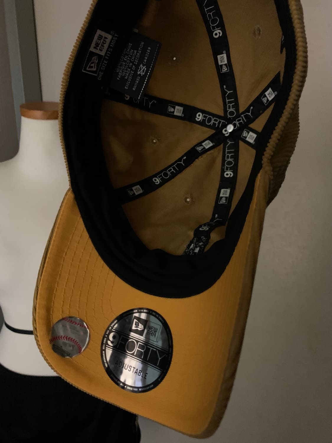 뉴에라 코듀로이 볼캡 (택포) 상품이미지3