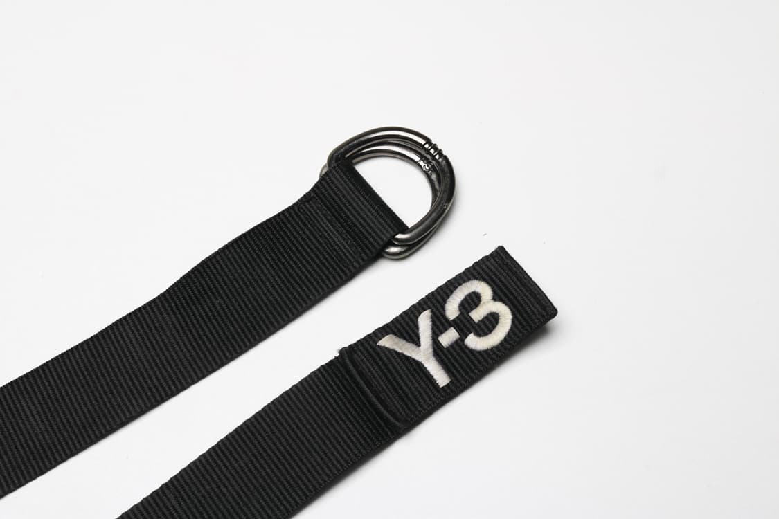 [XL] Y-3 요지야마모토 자수 더블링 벨트 상품이미지1