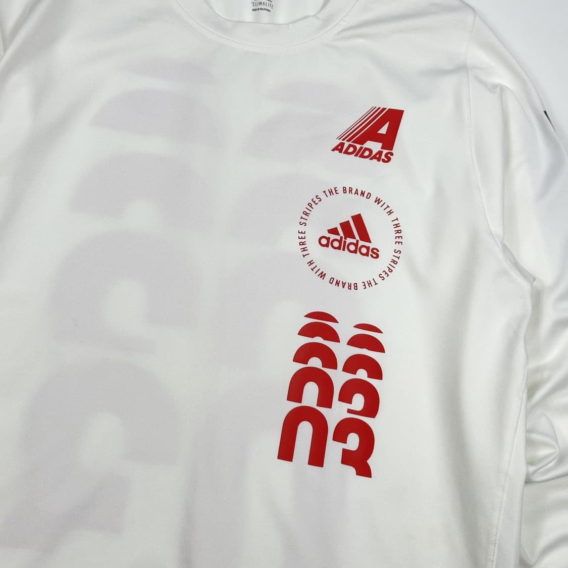 아디다스 오리지널 런닝 화이트 긴팔티셔츠 (XXL) 상품이미지5