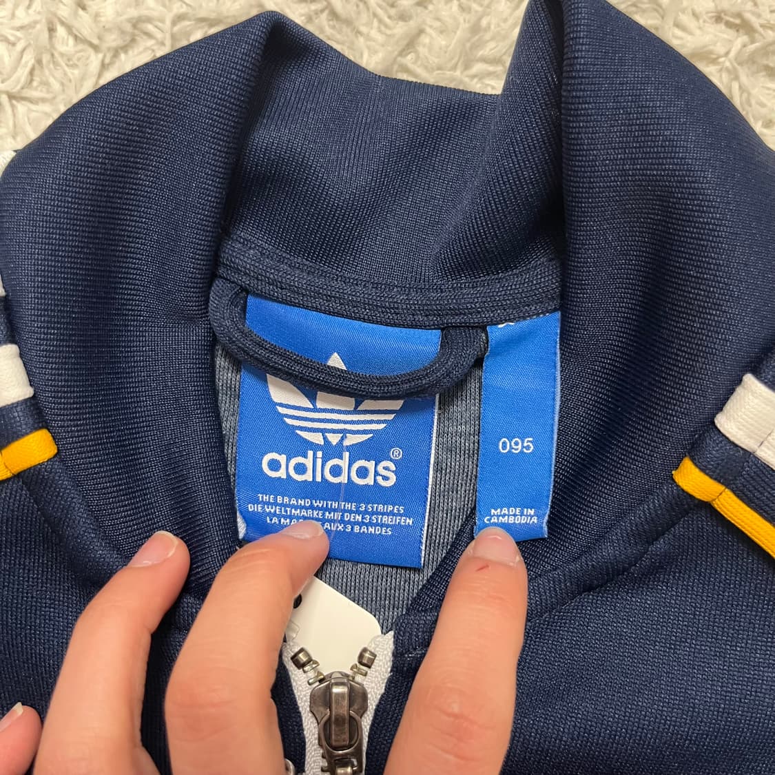 Adidas navy Superstar jersey 상품이미지6