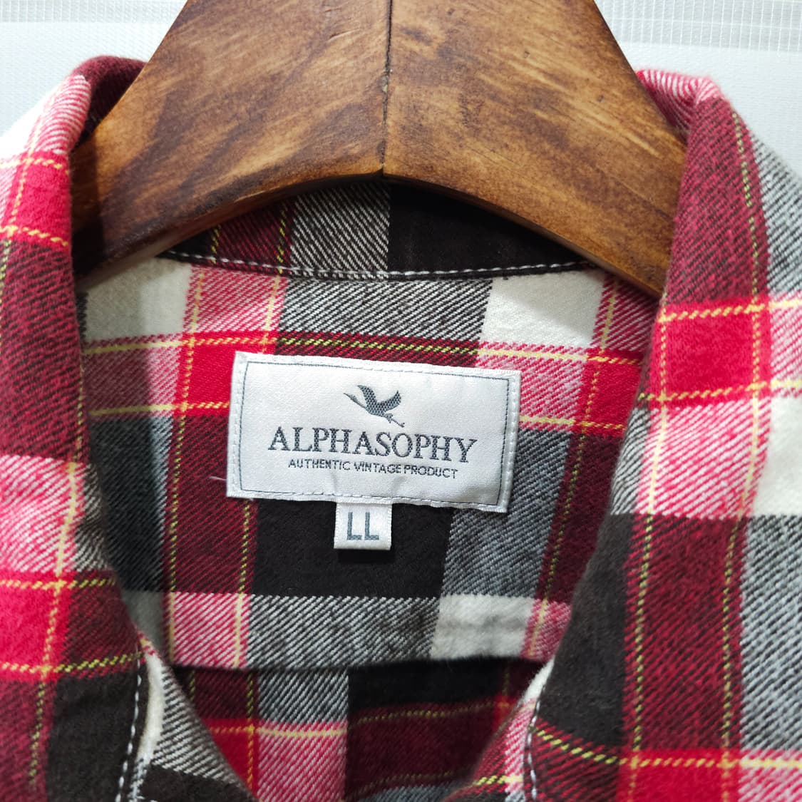 ALPHASOPHY 투웨이 웨스턴 체크집업 셔츠- LL 상품이미지7