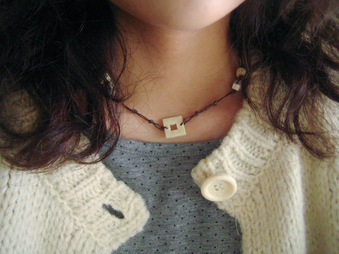 mint Cracker necklace (only one) 목걸이 상품이미지1