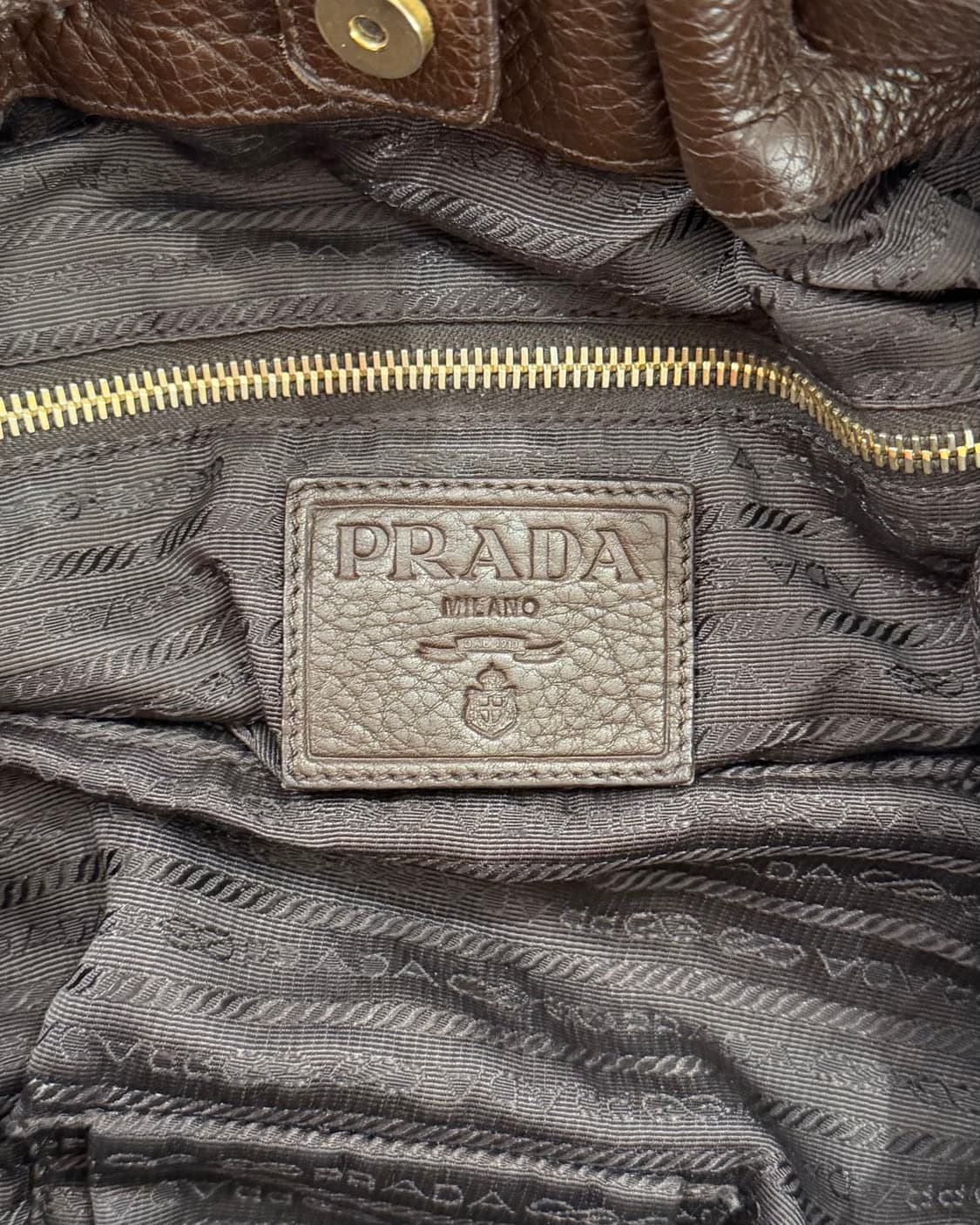 프라다 블랙 포코노 나일론 레더 트리밍 숄더백 상품이미지8