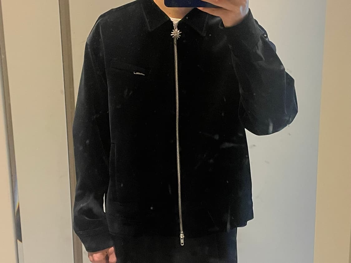 Stu 벨벳 집업 자켓 상품이미지4