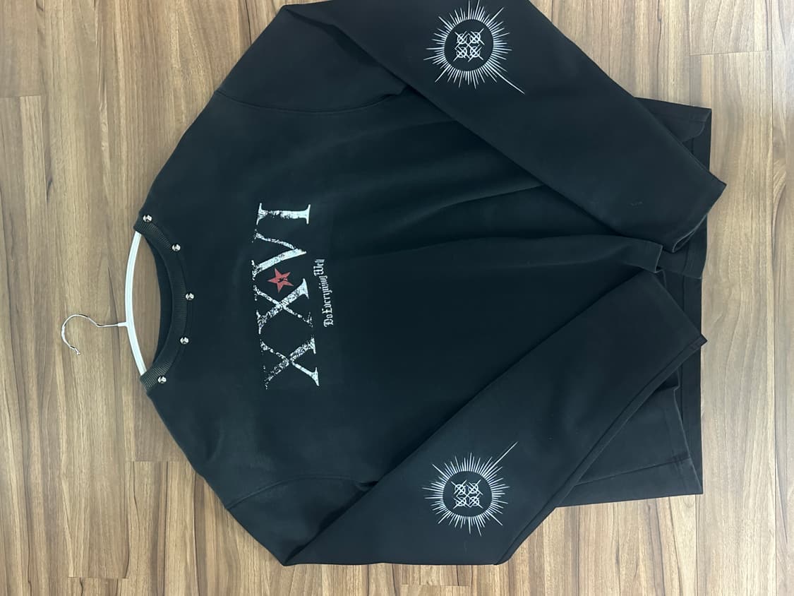 DETW 다크 베이직 리벳 롱슬리브 M 상품이미지3