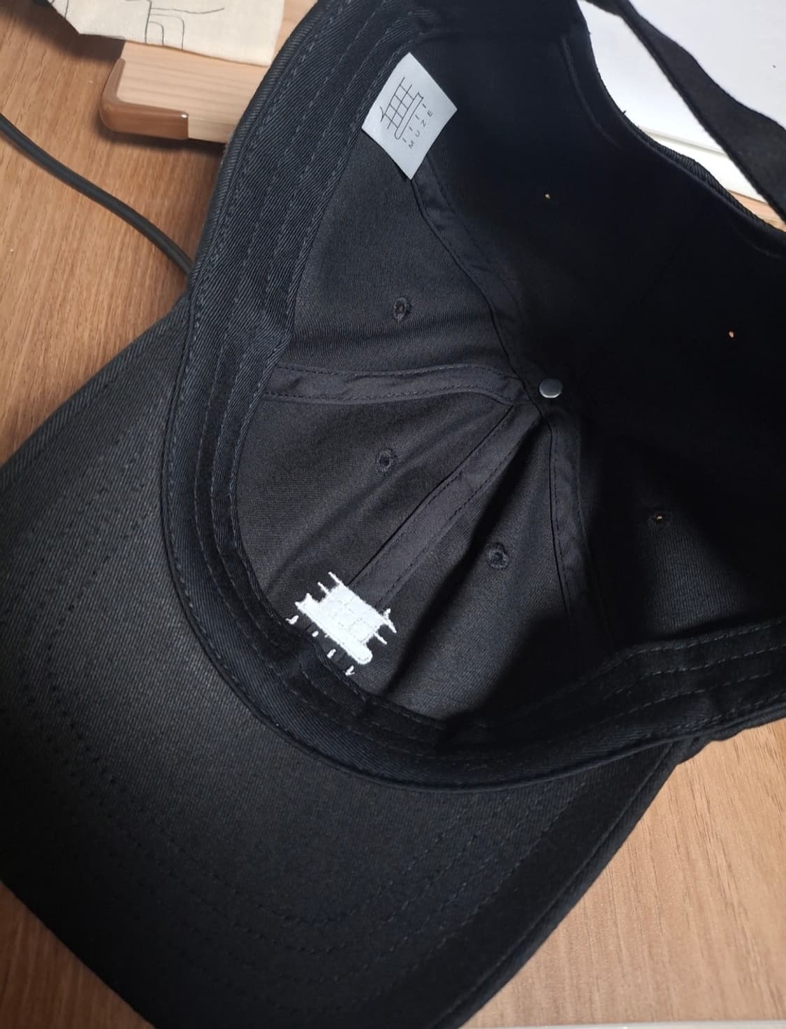 박정민 볼캡 (출판사 무제) 상품이미지3