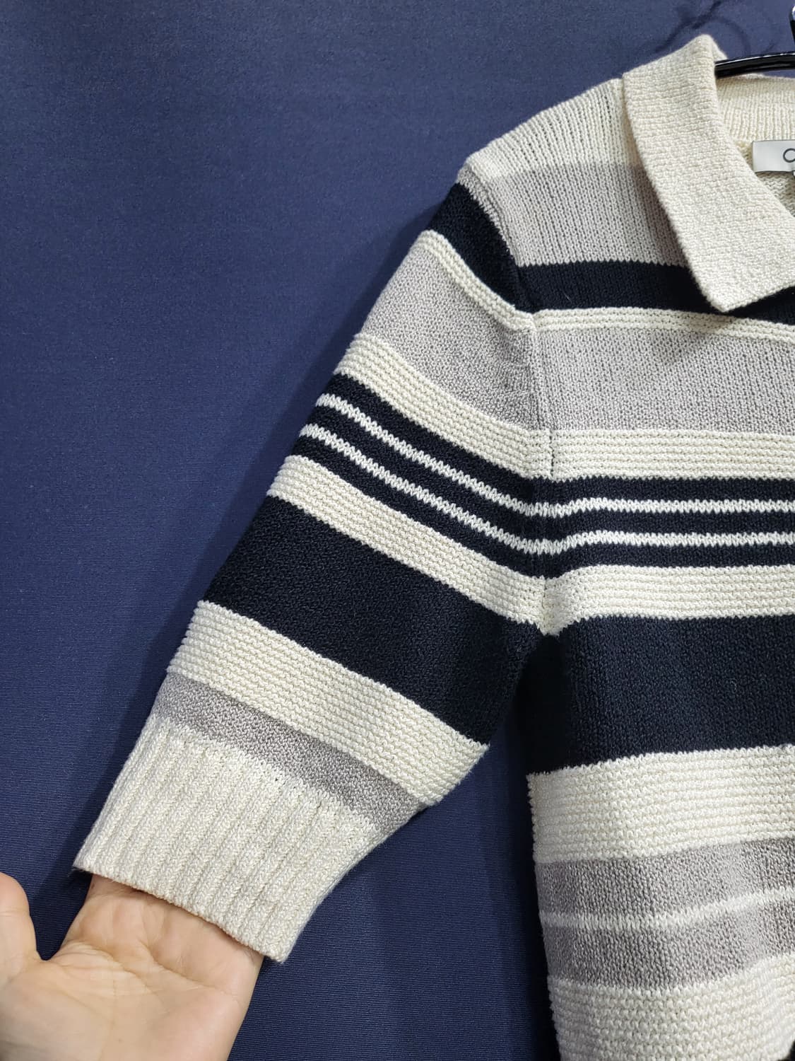 코스 코튼 가디건 니트 상품이미지4