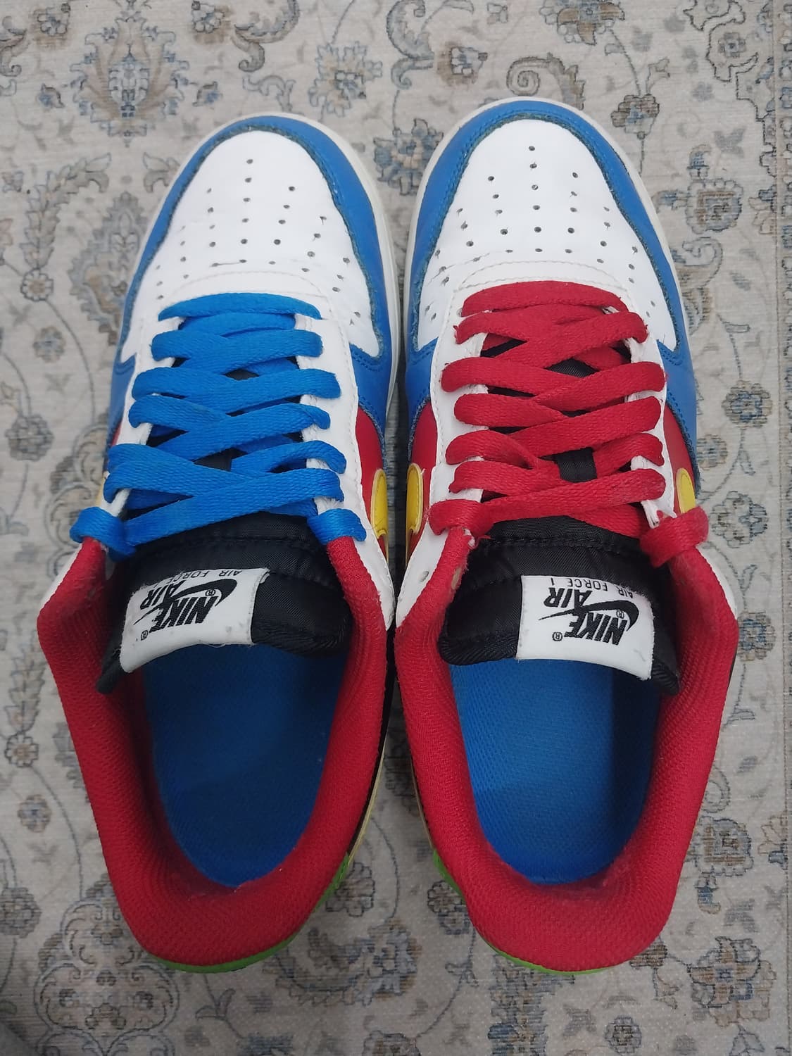 나이키 우노 X 에어포스1 로우 50주년 255mm 상품이미지8