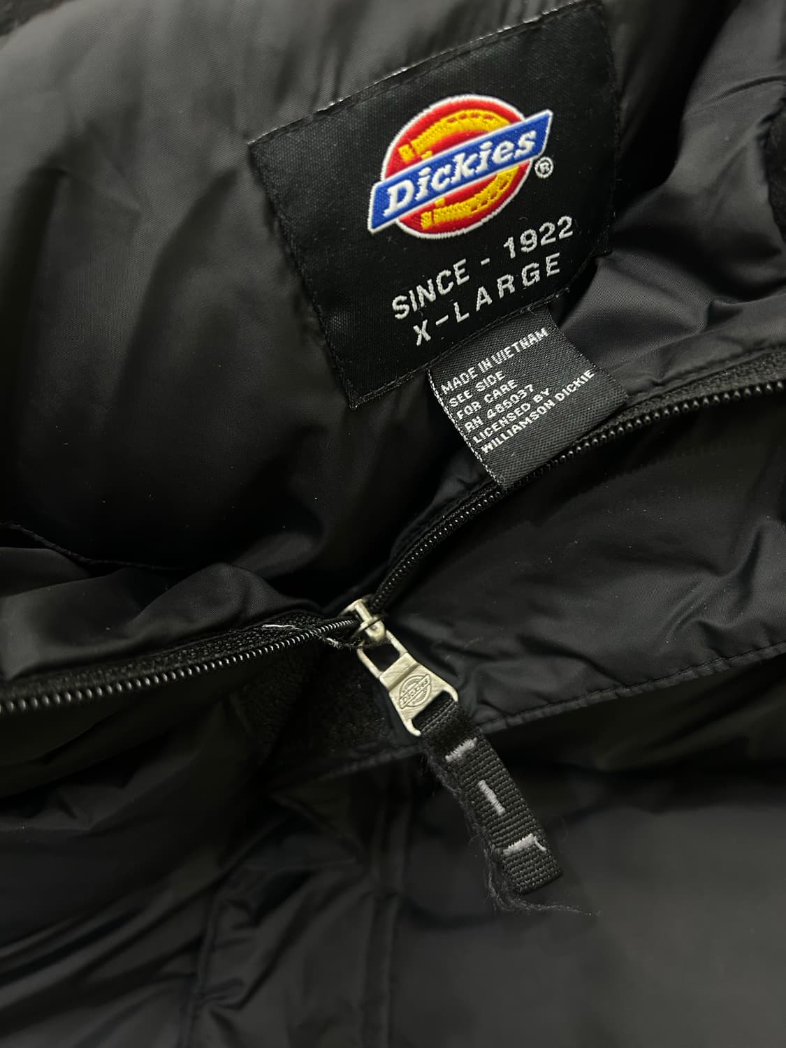 [XL]디키즈 후드퍼 패딩 자켓/블랙 상품이미지5