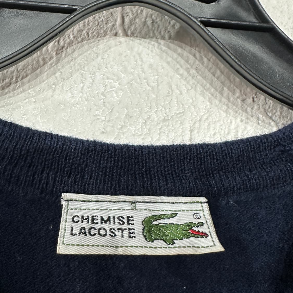 라코스테 아가일 니트 조끼 여성 상품이미지3