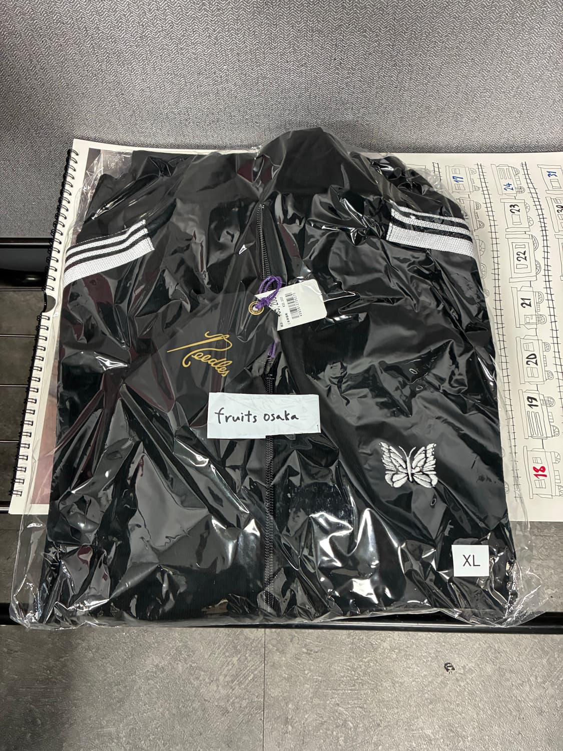 니들스 x BEAVER 코튼 트랙자켓 XL 상품이미지4