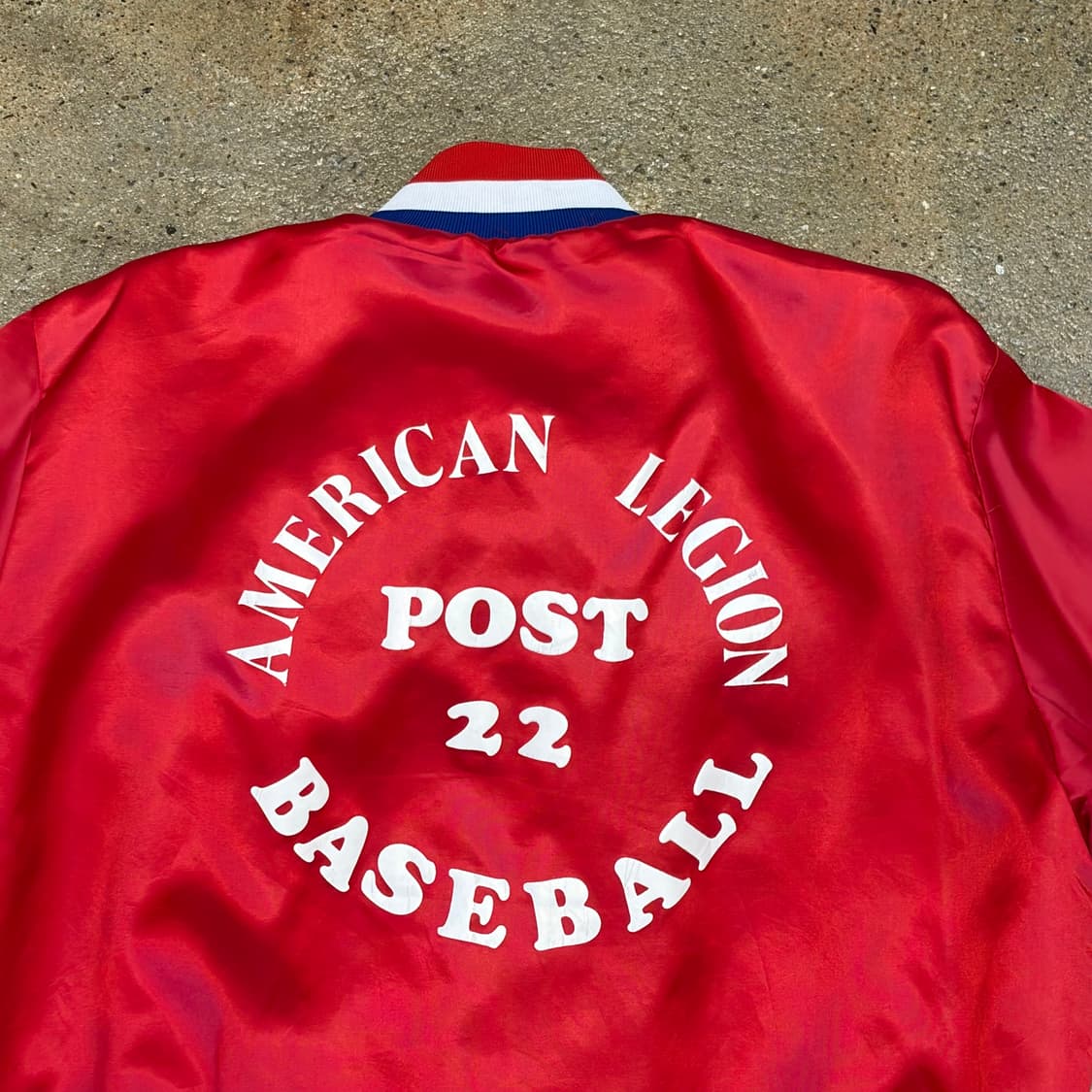 레어 90s Made in USA 스윙스터 사틴 자켓 패딩자켓 상품이미지2