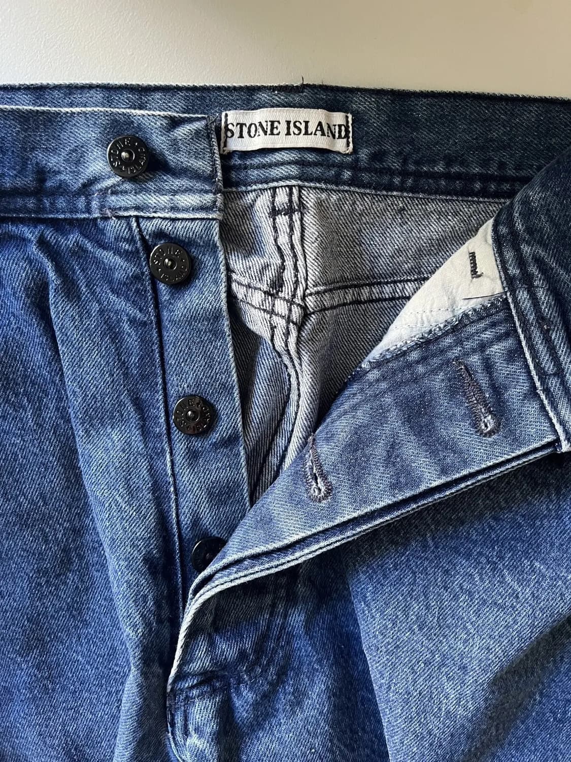 90s 스톤아일랜드 그린엣지 데님팬츠 상품이미지4