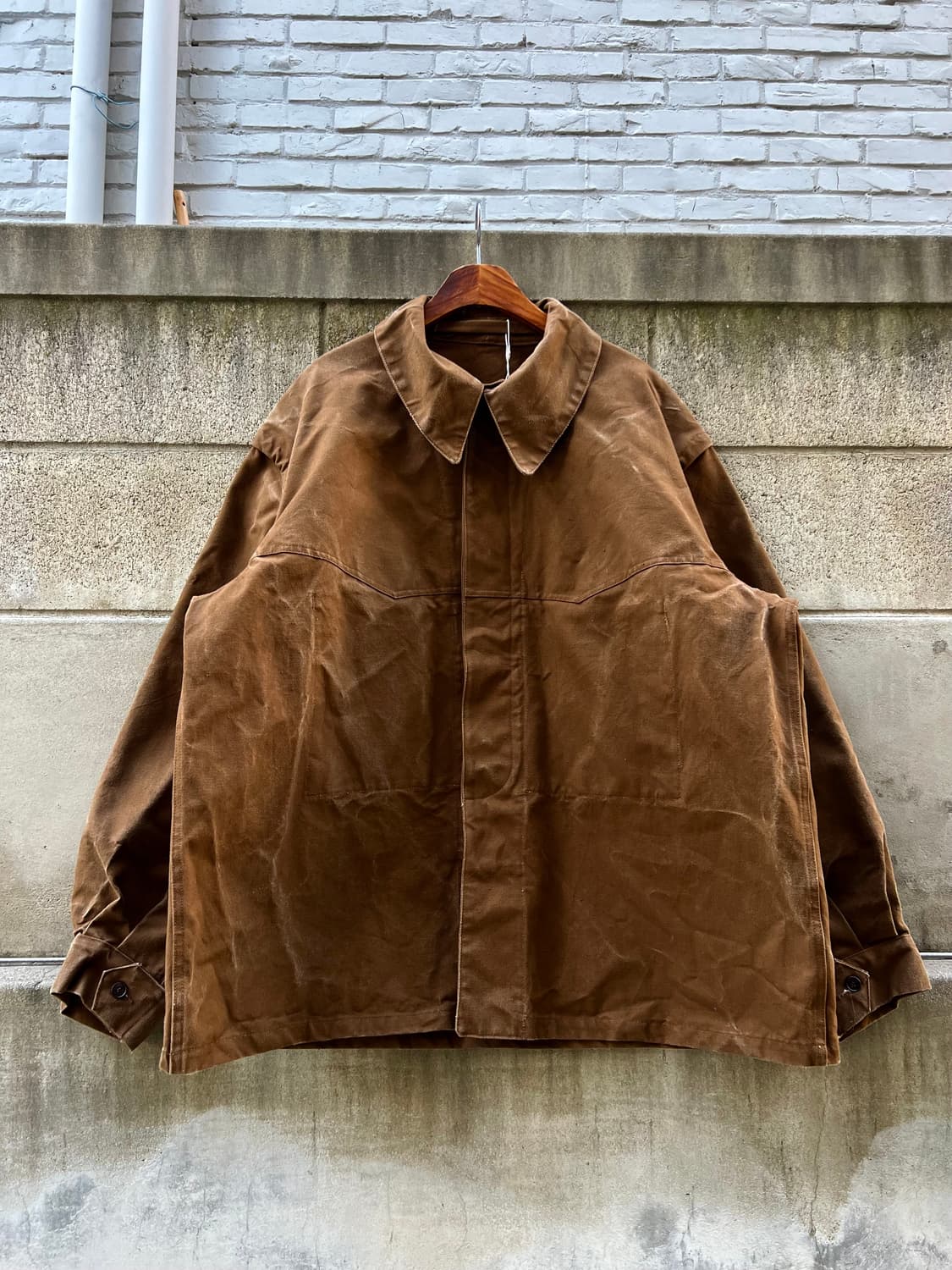 1950s FRENCH SNCF RAILWAY 50s 덕캔버스 워크자켓 상품이미지1