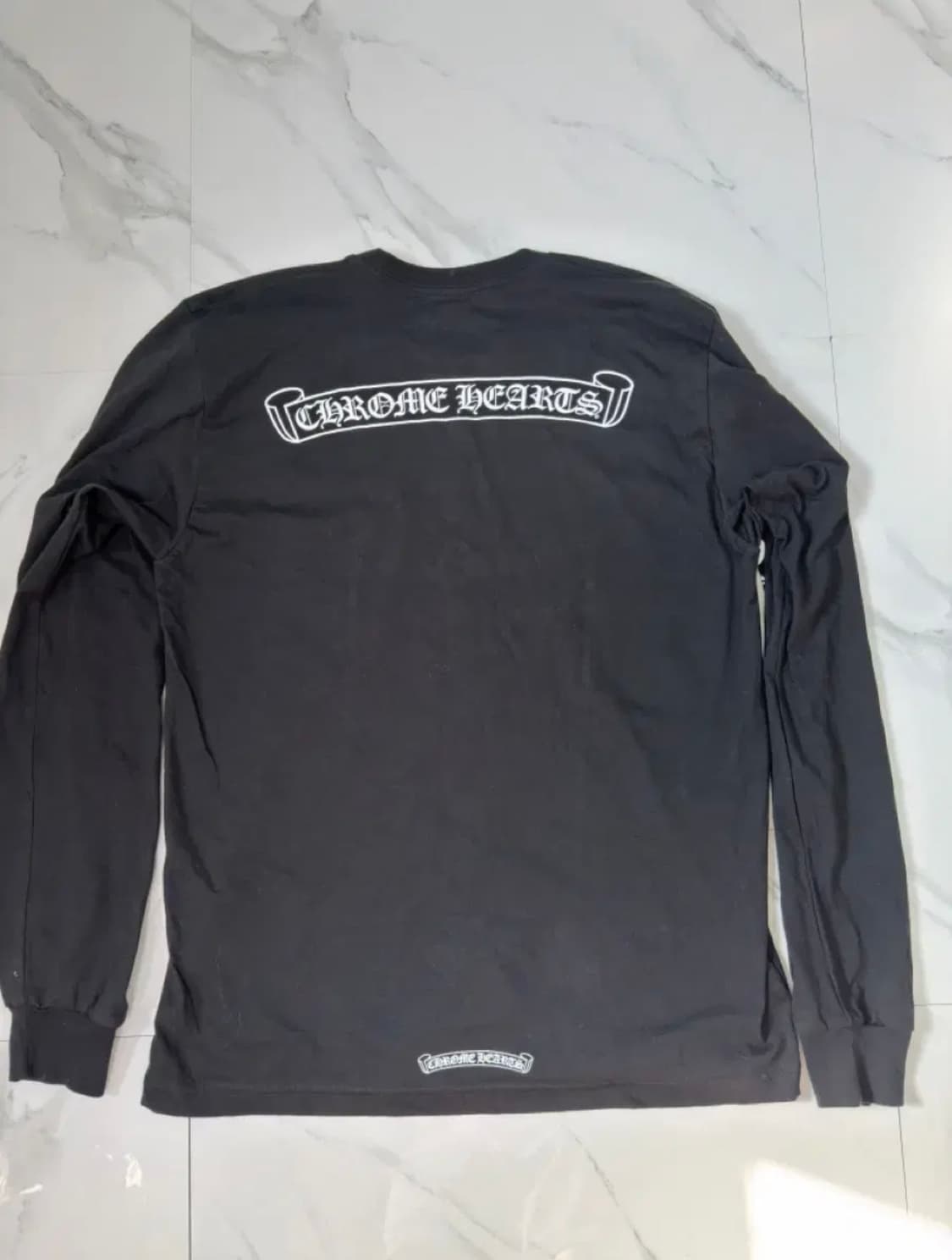 새상품 신형 크롬하츠 스크롤라벨 롱슬리브 L 상품이미지6