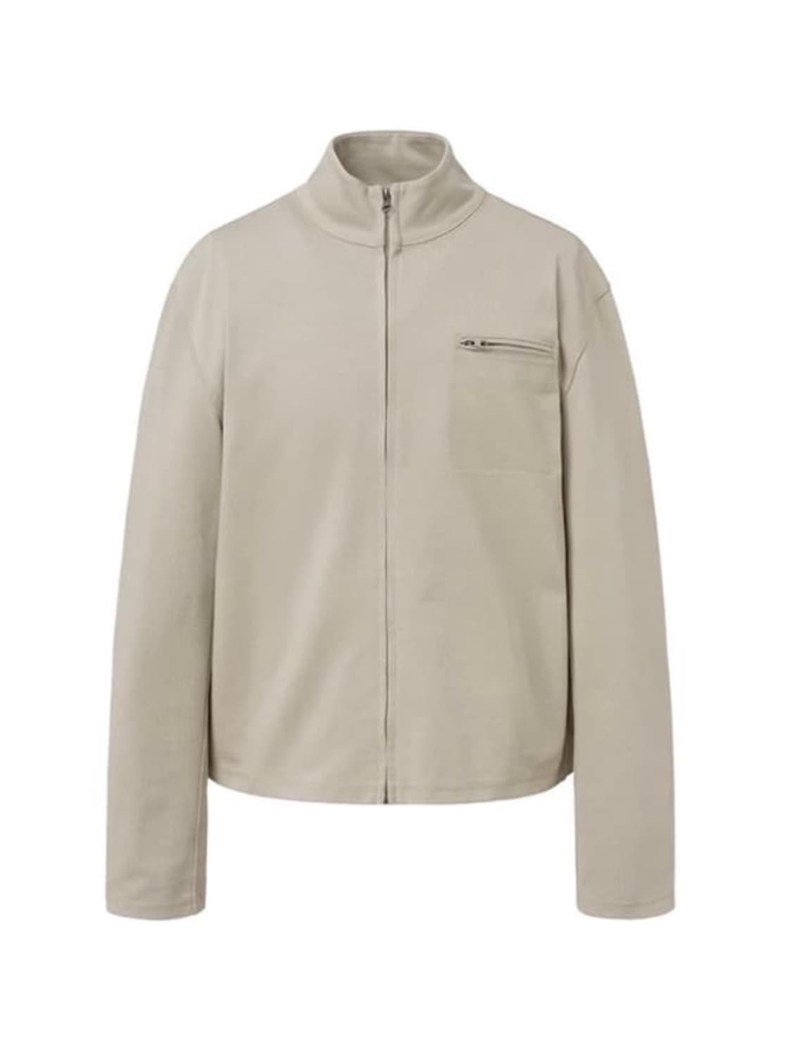 아모멘토 포켓 슬림 집업 상품이미지1