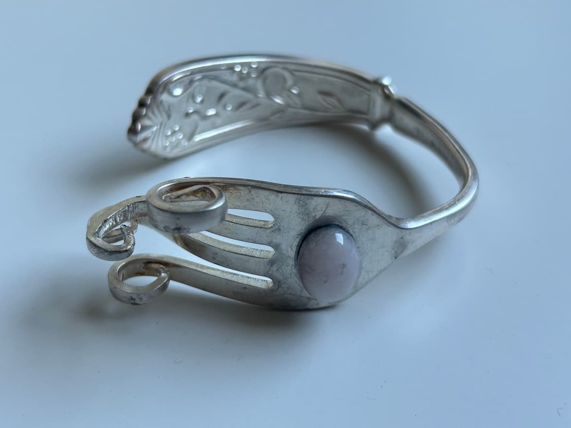 빈티지 제이드 포크 뱅글 상품이미지1