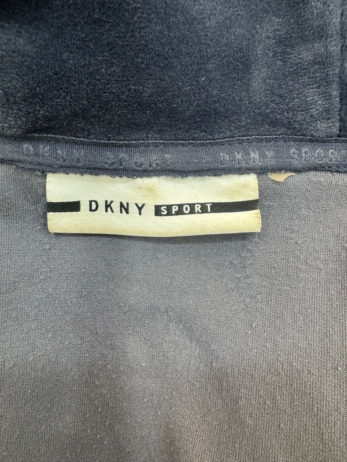 DKNY SPORT 벨벳 후드 집업 상품이미지7