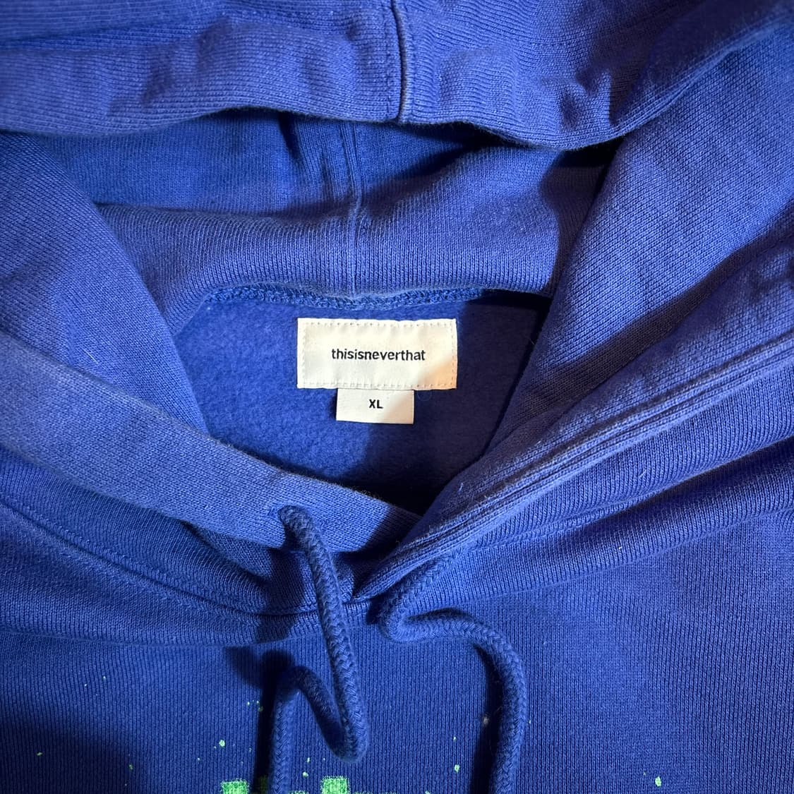 디스이즈네버댓 블루 후드티 상품이미지7