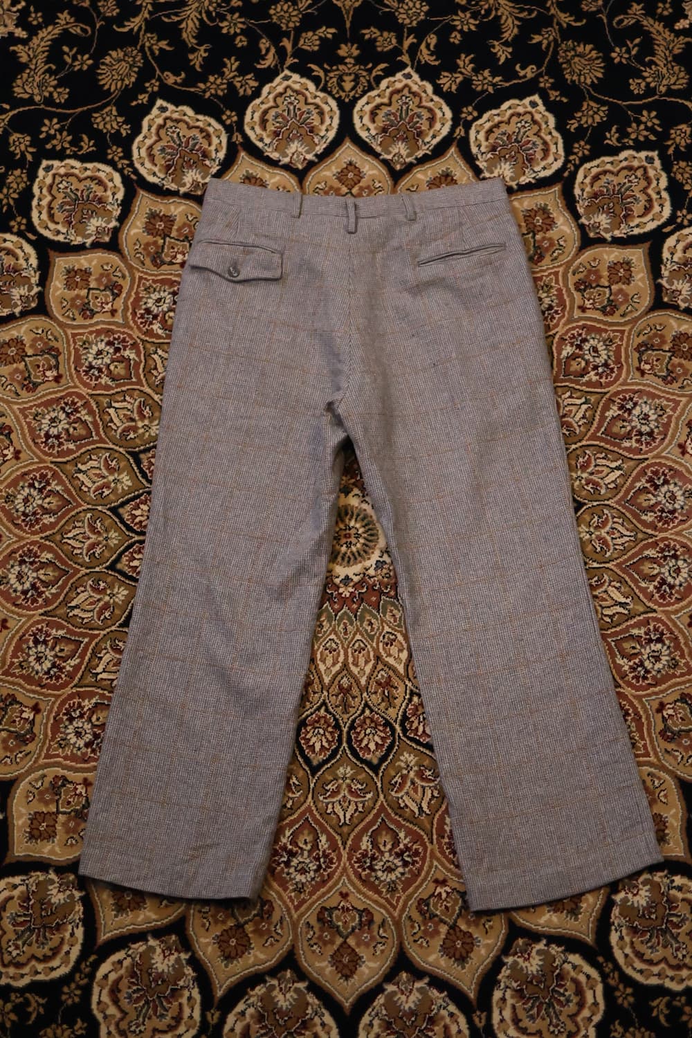 70s 빈티지 플래어 울 팬츠 32/27 made in usa 상품이미지6
