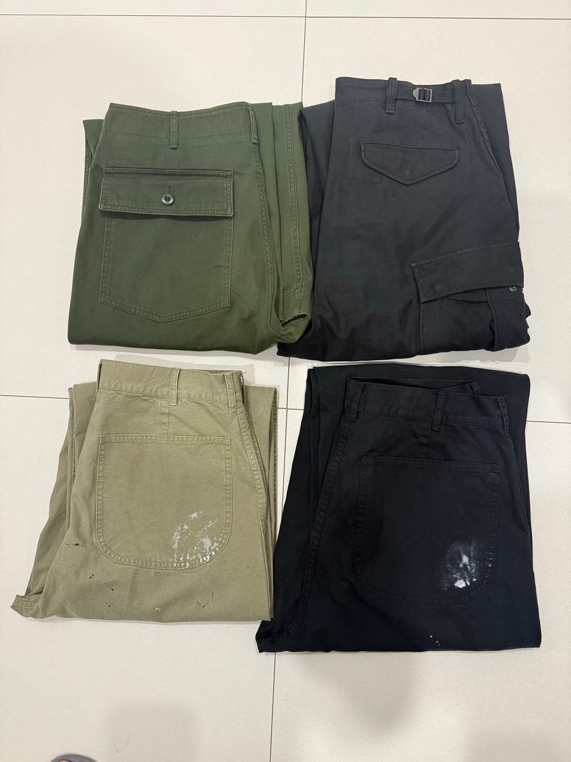 브라운야드 바지5종 판매합니다 상품이미지1