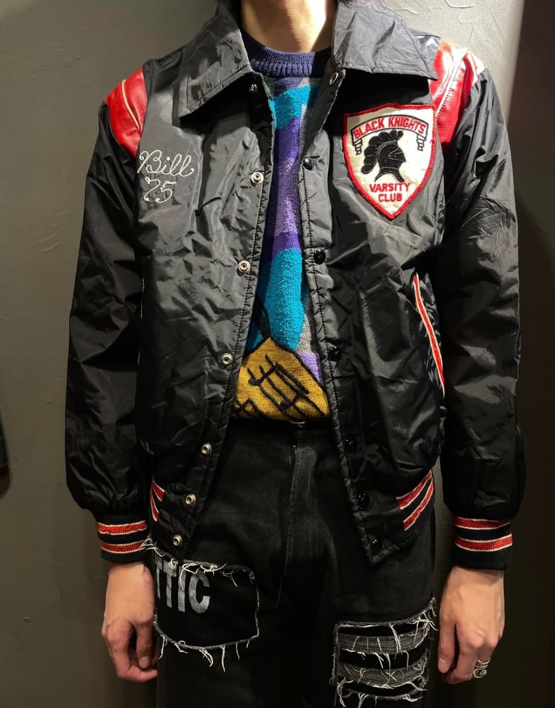 1980‘s 빈티지 바시티 재킷 상품이미지4