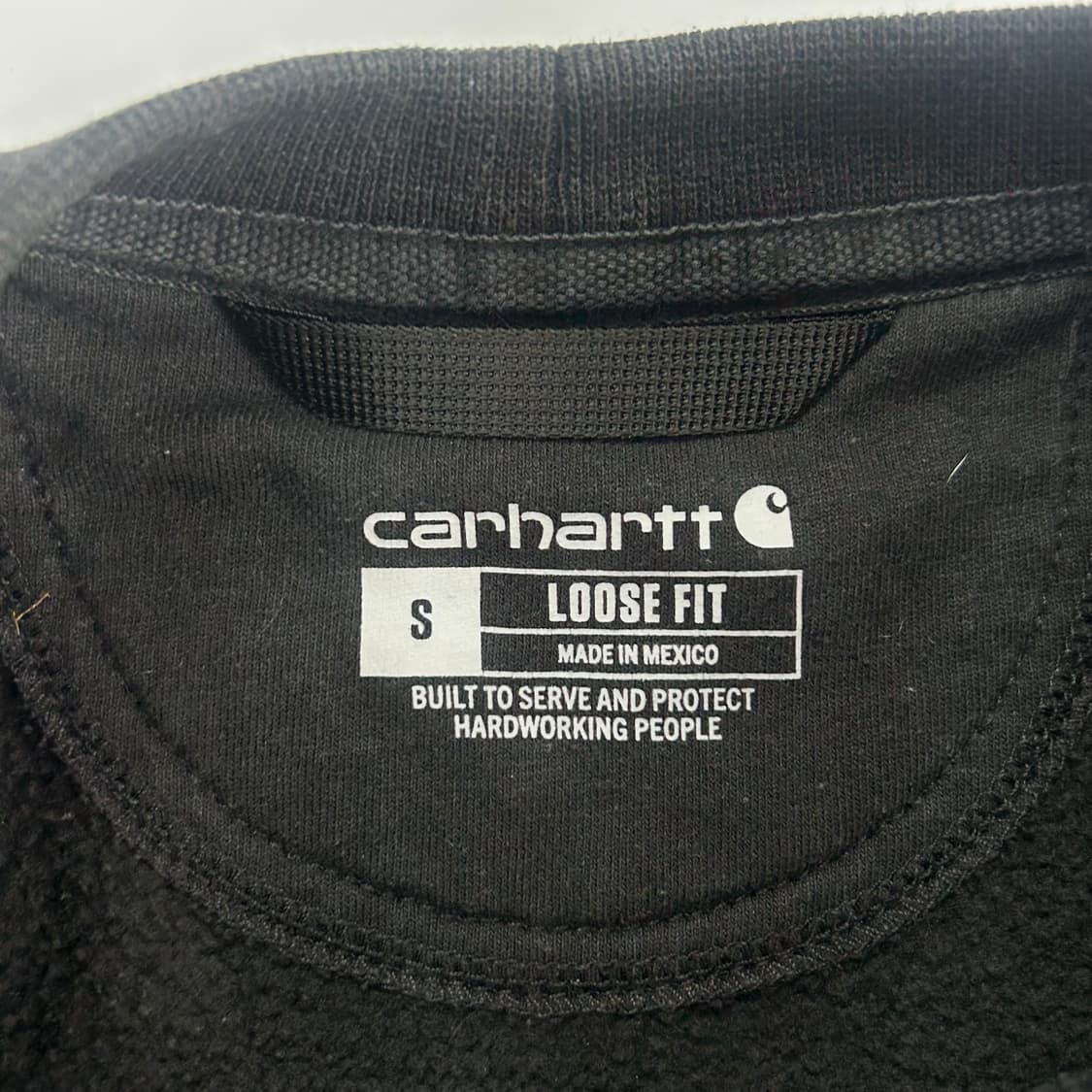 Carhartt 칼하트 포켓 블랙 맨투맨 상품이미지5