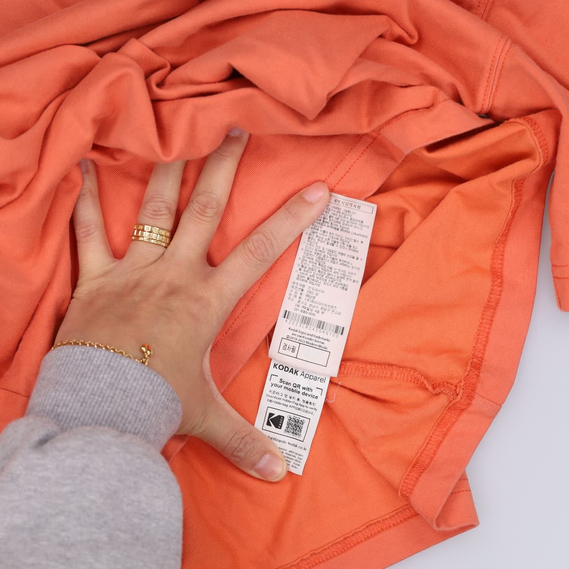 L 코닥 프린팅 반팔티 0409H1 상품이미지5