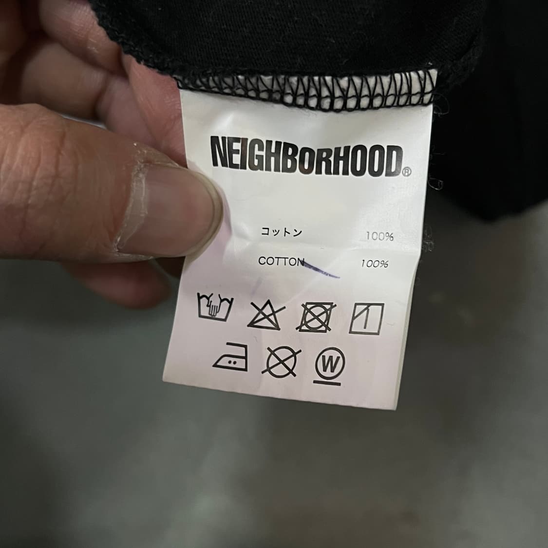  네이버후드 스컬 프린팅 롱슬리브 y15966 상품이미지6