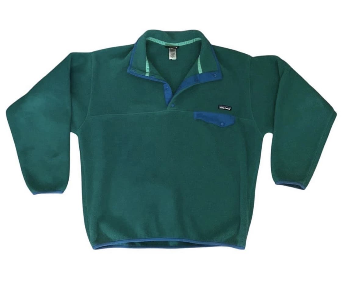10s 파타고니아 신칠라 스냅-T 딥그린/블루 니카라과 상품이미지1