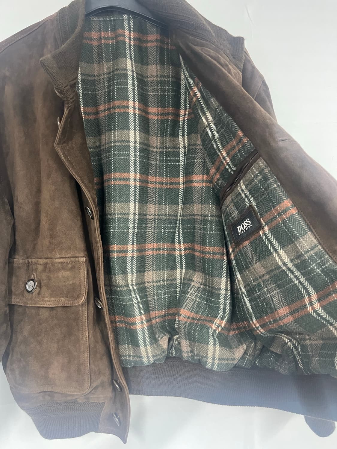 HUGOBOSS 휴고보스 스웨이드 가죽자켓 상품이미지6
