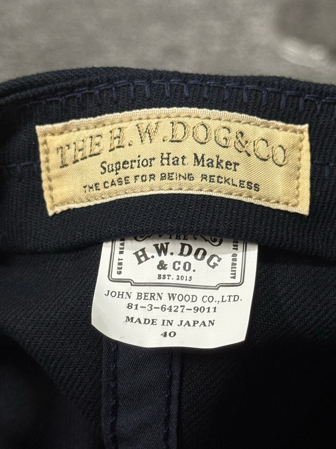 THE H.W.DOG&CO trucker 상품이미지6
