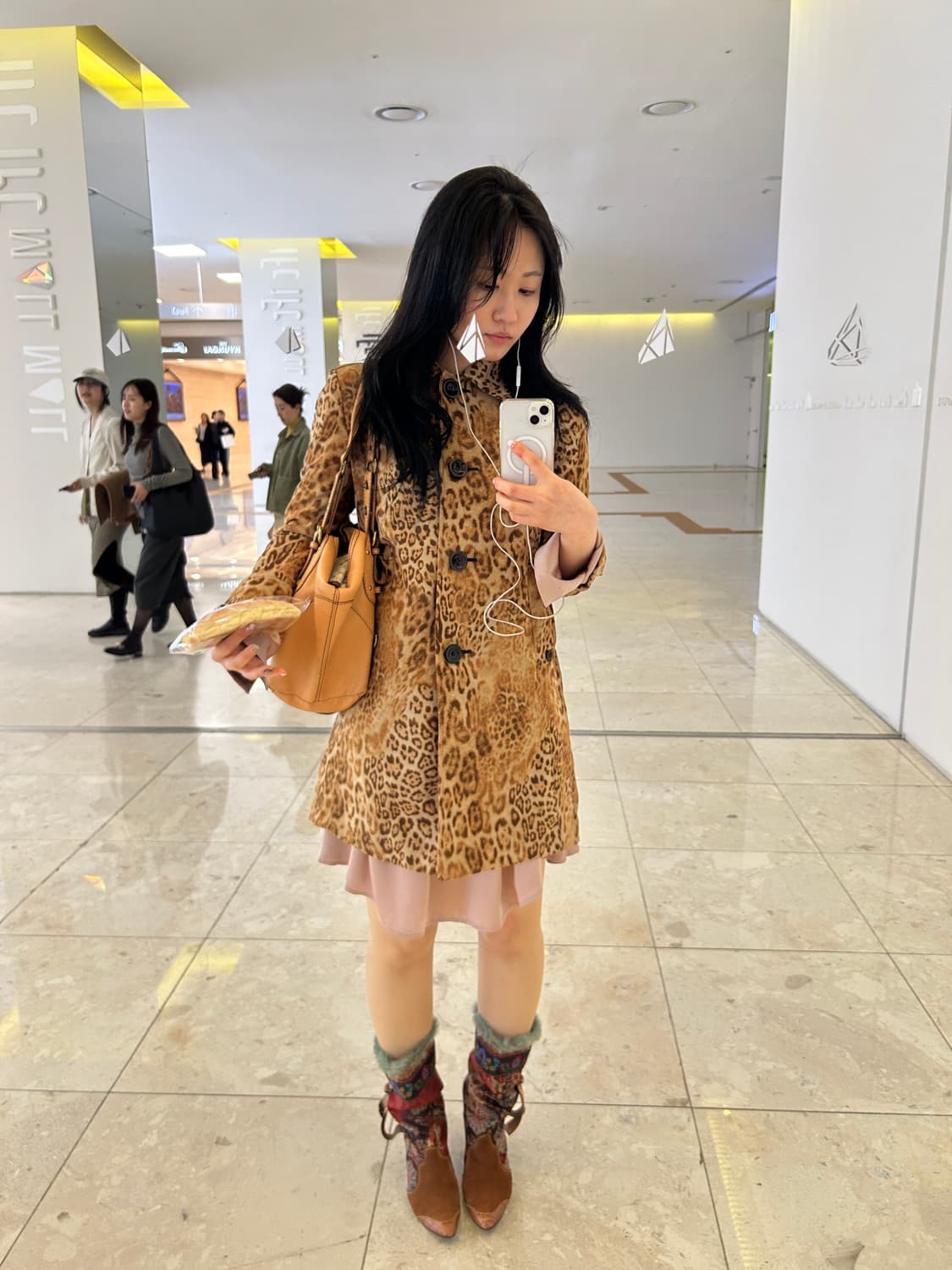 급처😵‍💫)Leopard coat 상품이미지1