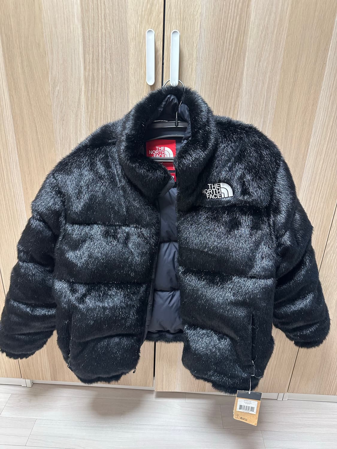 슈프림 x 노스페이스 눕시 퍼 패딩 라지 L 상품이미지1