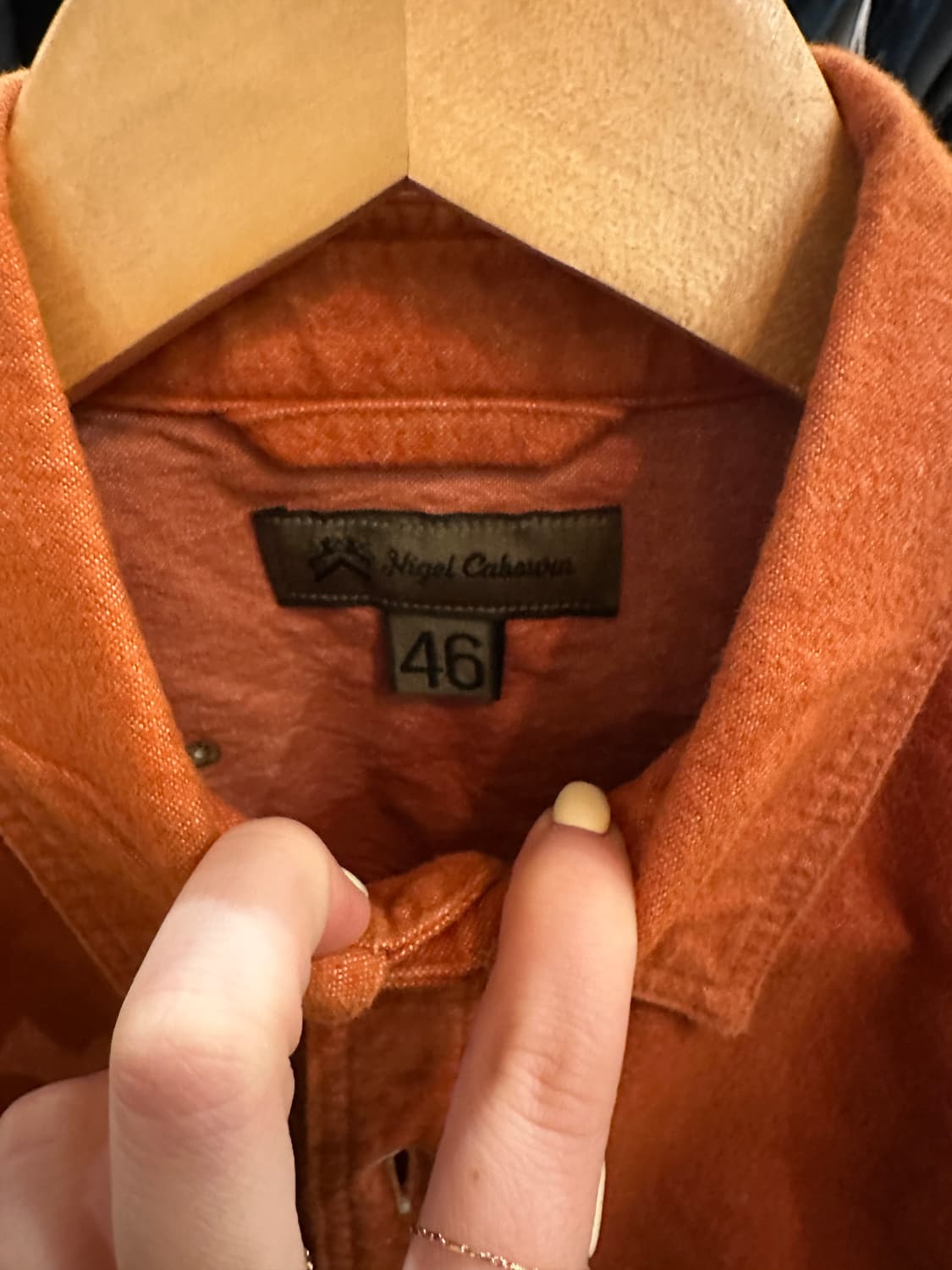 나이젤카본 셔츠 46사이즈 상품이미지2