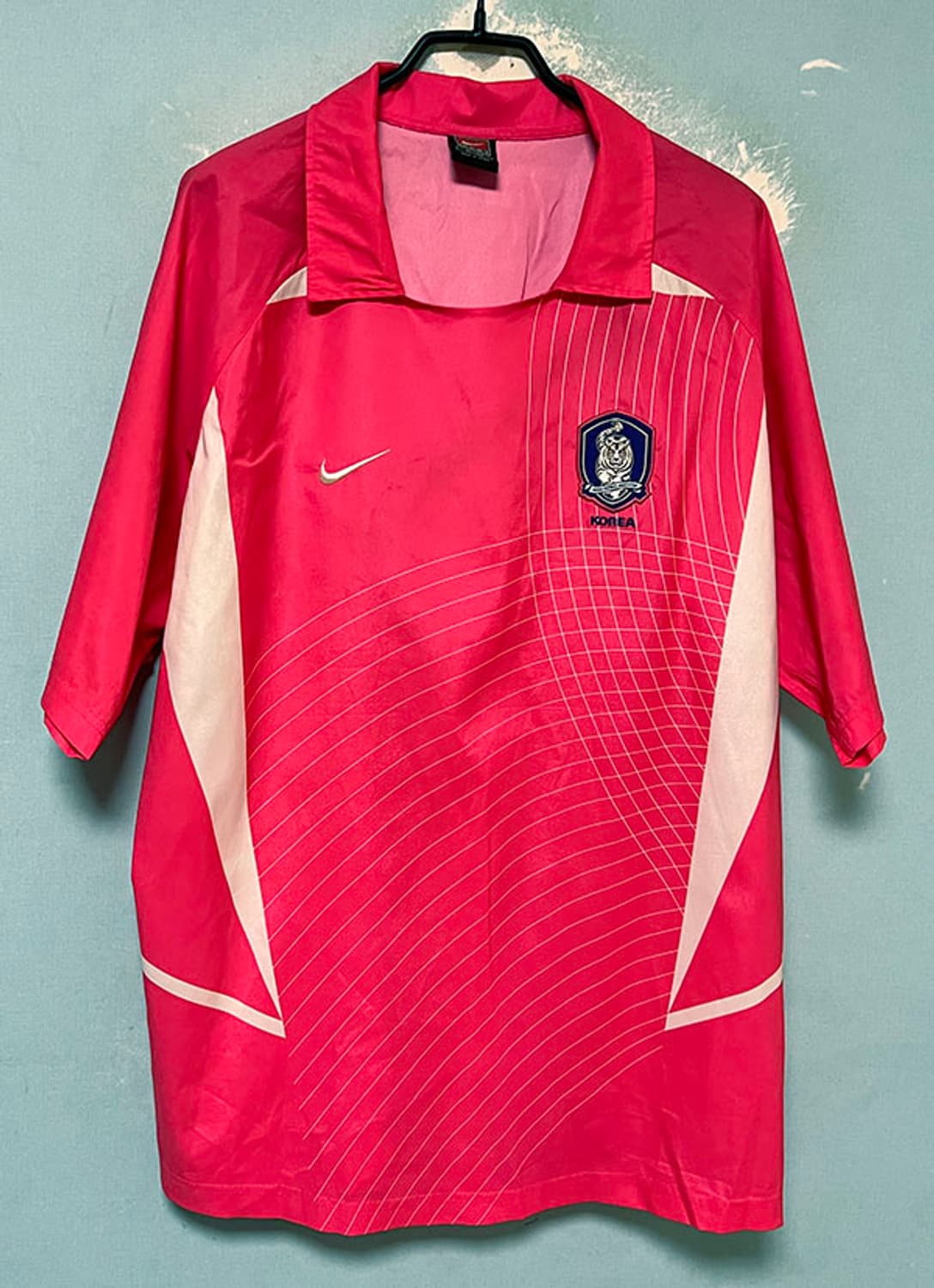 NIKE 나이키 2002국대유니폼 남자 반팔 축구 XL 105 상품이미지1